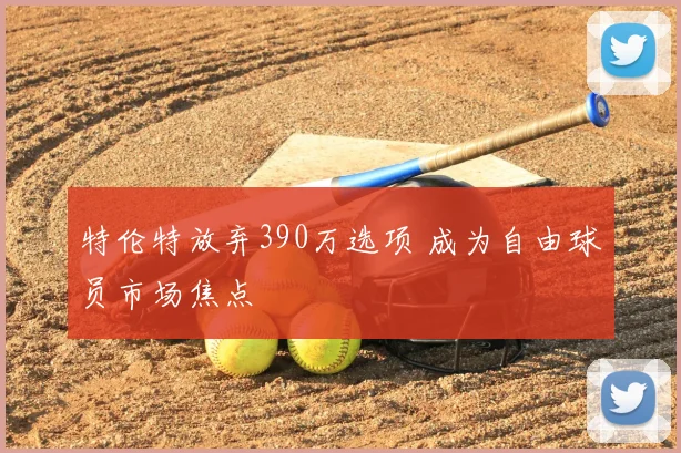 特伦特放弃390万选项 成为自由球员市场焦点